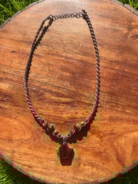 Image 2 of Tigers eye crystal star necklace 