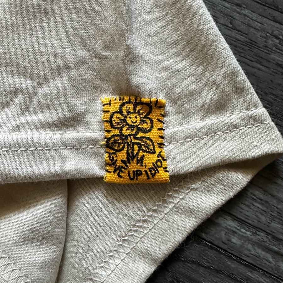 Image of "Charlie Chomps" - MEDIUM Hand-Drawn T-Shirt w/ Label