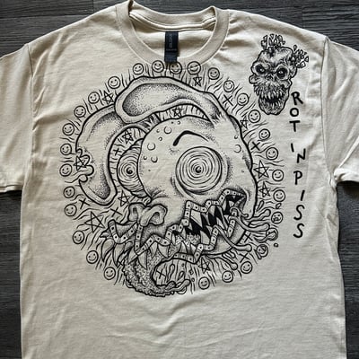 Image of "Jimmy Memorial Tee" - MEDIUM Hand-Drawn T-Shirt w/ Label