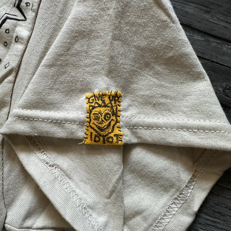Image of "All Shit" - LARGE Hand-Drawn T-Shirt w/ Label