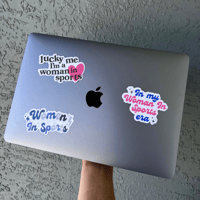 Image 2 of Women In Sports Stickers