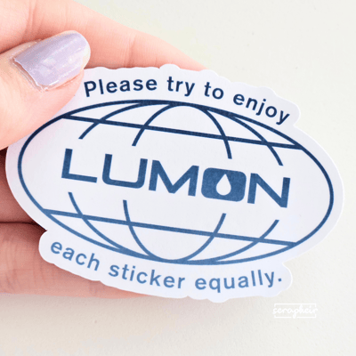 Image of Lumon Enjoyment - Sticker