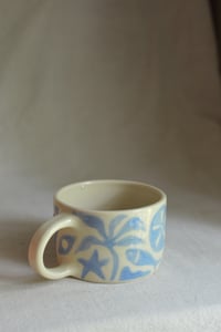 Image 4 of "Beach, My Muse" Shortie Mug 1 in Blueberry Milk