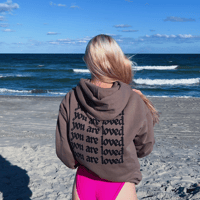 Image 1 of "you are loved" Hoodie