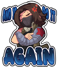 Image 1 of Bucky Stickers