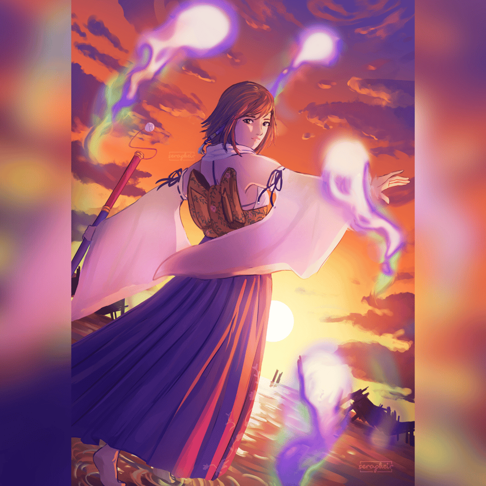 Image of Yuna Sending - FFX Print