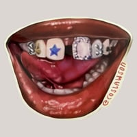 Image 1 of You're a Gem! (Blue) Sticky