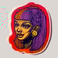 Image 1 of Pink Punk Sticky