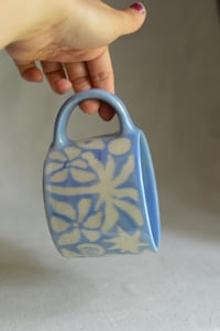 Image 3 of "Beach, My Muse" Shortie Mug 2 in Blueberry Milk