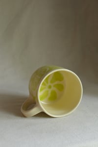 Image 4 of "Beach, My Muse" Shortie Mug 5 in Limeade