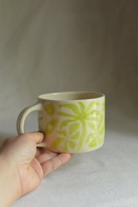 Image 7 of "Beach, My Muse" Shortie Mug 5 in Limeade