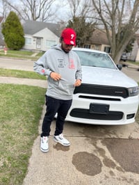 Image 3 of Grey Original Vizion Hoodie