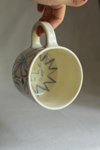 Image 3 of "Beach, My Muse" Shortie Mug 8 in Blueberry Jam