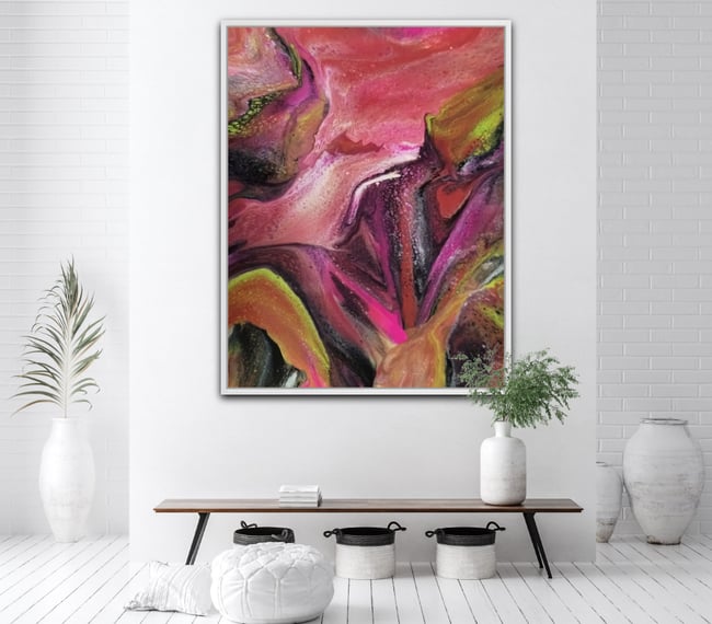 Pink Diamonds 120-90 cm