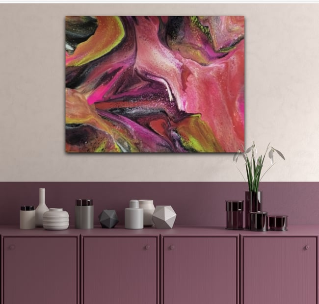 Pink Diamonds 120-90 cm