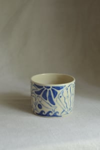 Image 16 of "Beach, My Muse" Shortie Mug 8 in Blueberry Jam