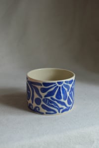 Image 5 of "Beach, My Muse" Shortie Mug 7 in Blueberry Jam