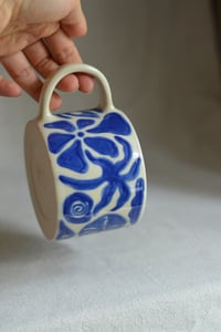 Image 15 of "Beach, My Muse" Shortie Mug 7 in Blueberry Jam