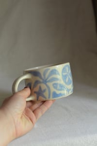 Image 10 of "Beach, My Muse" Shortie Mug 1 in Blueberry Milk