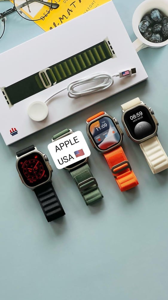 Image of APPLE WATCH ULTRA 2 USA  EDITION GPS  +COMPASS  1:1 BT CALLING 2024: