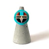 Turquoise Sunface Ring