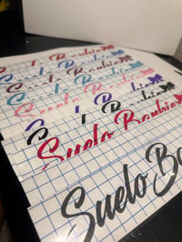 Image 1 of Suelo Barbiez Decal