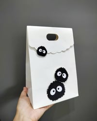 Image 2 of Studio Ghibli Inspired Party Bags Party Supply. Calcifer Soot Sprites Gift Bags Paper Bags