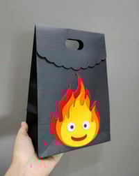Image 4 of Studio Ghibli Inspired Party Bags Party Supply. Calcifer Soot Sprites Gift Bags Paper Bags