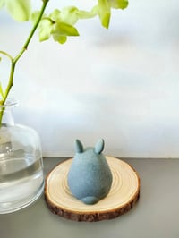 Image 2 of Handcraft Sandstone Totoro Decor Garden Decor. Totoro Paper Weight