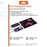 Image 4 of Cygnett ChargeUp 10,000 mAH Power Bank (Gen 2) – Black