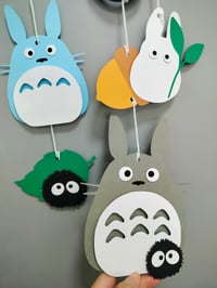 Image 3 of My Neighbor Totoro Inspired Door Sign Door Hanger. Baby Shower Decor 