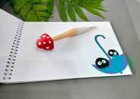 Image 3 of Forest Spirit Tororo Baby Shower Guest Book. Advice for Parents. Welcome Baby Book