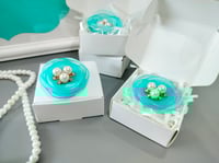 Image 1 of Breakfast At Tiffany Party Handmade Brooch Bridesmaid Favors Bridesmaid Gift. Tiffany Party Supply