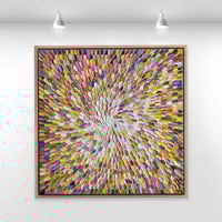 Image 1 of 'Amore fleur III' - 61x61cm, FRAMED