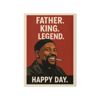 Image 1 of Father. King. Legend. - Greeting card