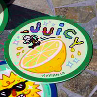 Image 2 of Juicy / Oh Yeah / Suspicious cow - coasters