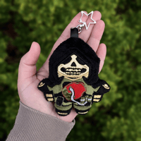 Image 1 of Preorder Shipping June - Death Stranding Higgs Plushie Keychain