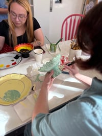 Image 4 of July Paint your own Trinket Dish Workshop