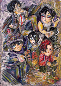 "Goth Kids" South Park Illustration