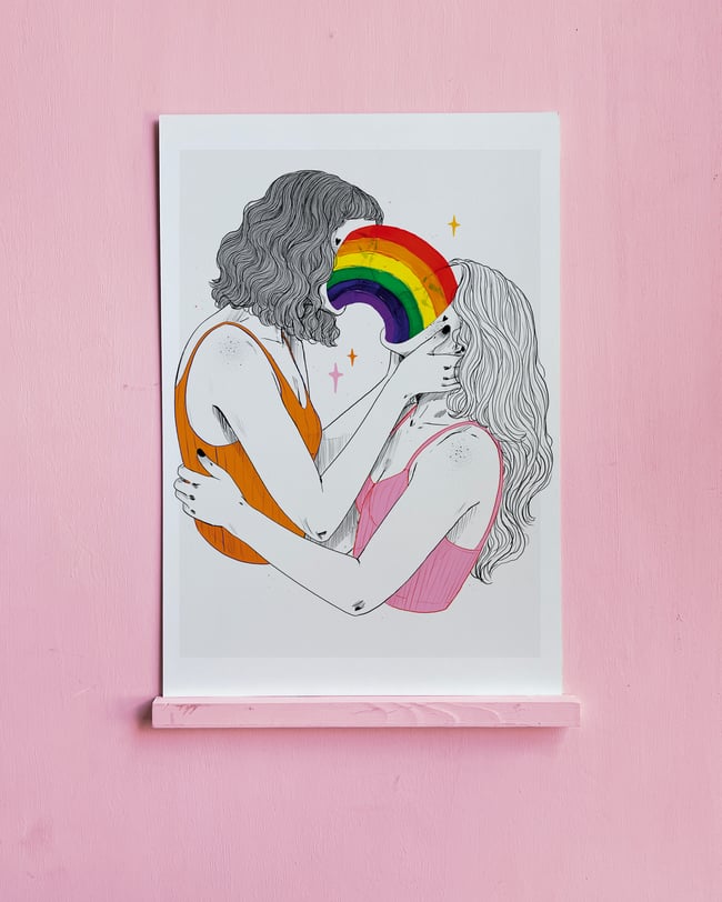  Rainbow – A4 Print Matt