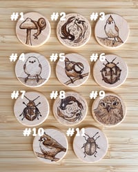Image 3 of Wood Burn Magnets