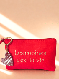 Image 1 of Duo Pochette + Porte clé
