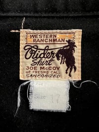 Image 5 of THE REAL MC COY'S HEAVY MOLESKIN SAWTOOTH WESTERN SHIRT