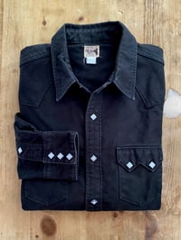 Image 1 of THE REAL MC COY'S HEAVY MOLESKIN SAWTOOTH WESTERN SHIRT