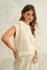 Image 5 of Crochet Knitted Top