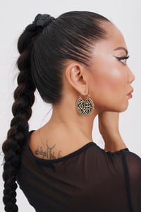 Image 1 of Golden Calli Earrings