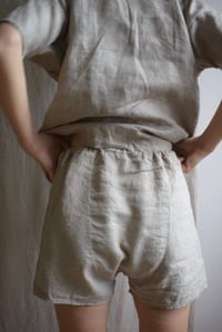 Image 3 of Drawstring linen boxers