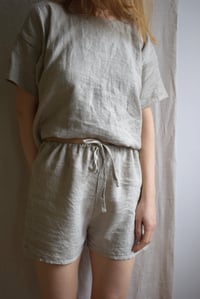 Image 2 of Drawstring linen boxers