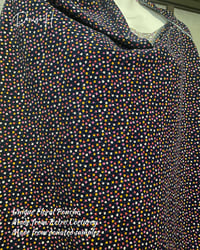 Image 2 of Floral Retro Corduroy Poncho