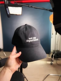 Image 1 of Classic Camera Hat - Not my department 